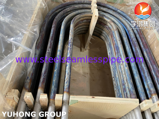 Duplex Steel U Bend Tube ASTM A789 UNS S32205 Heat Transfer Equipment