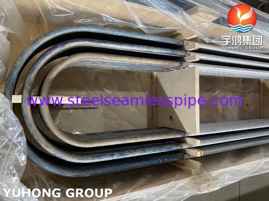 Duplex Steel U Bend Tube ASTM A789 UNS S32205 Heat Transfer Equipment