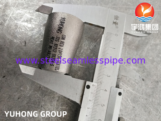 Stainless Steel Pipe Fitting JIS B2312 SUS304 Concentric Reducer