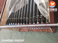 A179 Finned Tube Heat Exchanger Tube AL 1060 Fin L Type Extruded Embeded Type Heat Exchanger Condenser Air Cooling