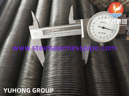 A179 Finned Tube Heat Exchanger Tube AL 1060 Fin L Type Extruded Embeded Type Heat Exchanger Condenser Air Cooling