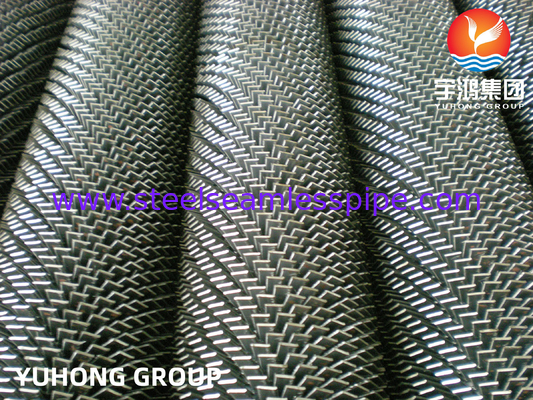 Welded Helical Serrated Fin Tubes  HFW Fin Tube For Per Heating Application