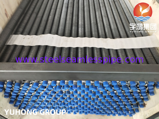 Type L Finned Tube ASTM A179 Carbon Steel Seamless Tube Radiant Heat Finned Tube