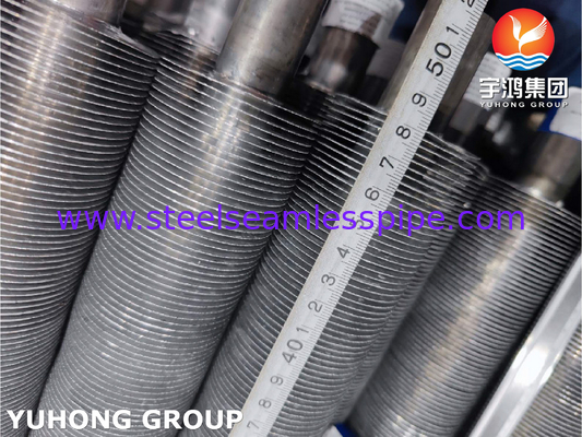 ASTM A192 / ASME SA192  Seamless Tube  with Aluminum AL1060 Extruded Fin Tube Air Cooling Application