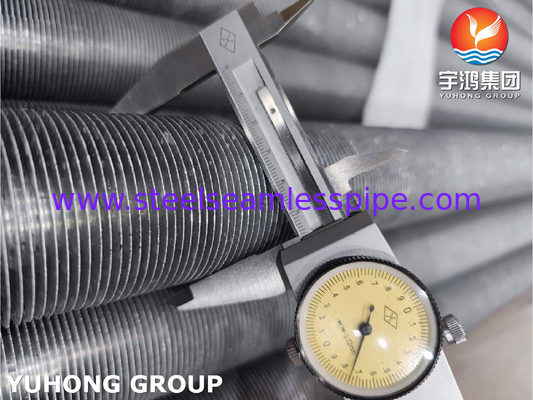 ASTM A192 / ASME SA192  Seamless Tube  with Aluminum AL1060 Extruded Fin Tube Air Cooling Application