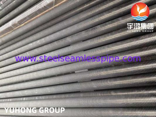 Extruded Fin Tube ASTM A249 TP304 With Aluminum Cooling Tower Application