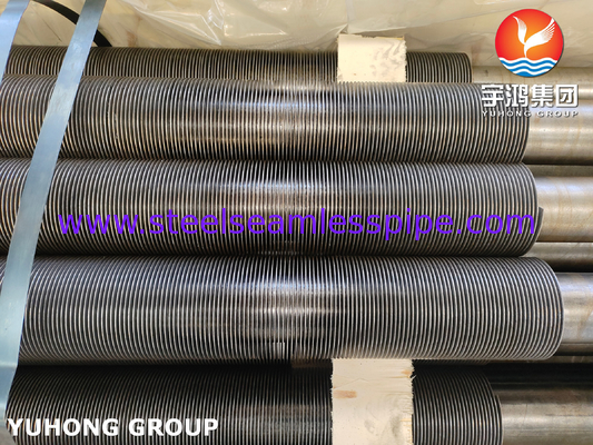 ASME SA106 GR.B Carbon Steel High Frequency Welded / HFW Fin Tube For Bolier