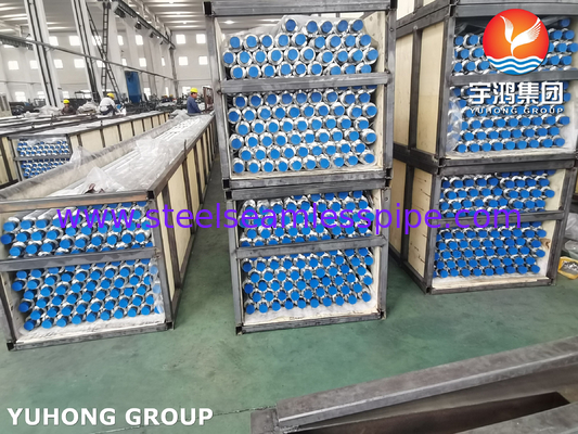 Extruded High Fin Tubes Machine With Raw Materials CS / SS / AS / Copper / Alu / Titanium Tubes For Cooling Heating