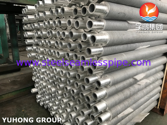 Extruded Fin Tube TP304 Stainless Steel Tube with Al Fins for Heat Exchanger