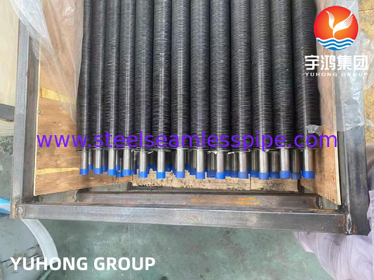 Nickel Alloy Extruded G Type Fin Tube ASME SB163 N04400 25x2x9000MM AL99.5 Heat Exchanger Tube