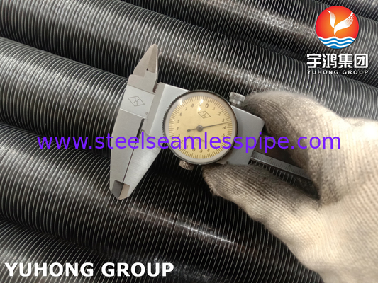 Embedded G Type Fin Tube ASME SB163 Monel 400/UNS N04400 Base Tube with Aluminium Fins
