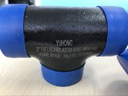 ASTM A860 WPHY 60 Butt Weld Fittings , Equal Tee  1&quot; SCH40 BW B16.9