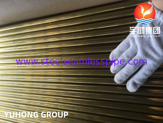 COPPER ALLOY  SEAMLESS TUBE ASTM B111 C68700 C70600 C44300 C1200  FOR HEAT EXCHANGER CONDENSER AIR COOLER HEATING SYSTEM