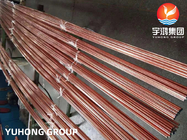ASTM B111 C12200 Copper Nickel Seamless Heat Exchanger Tube