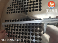 EN10028 1.4541 F321 Stainless Steel Heat Exchanger Tubesheet PT UT