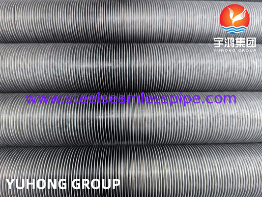 ASTM A179 Carbon Steel Tube With Alumium Fins, Embedded G Type Finned Tube For Heat Exchanger