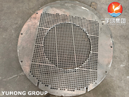 ASTM A266 Gr.2 Carbon Steel Forged Support Plate / Baffle Plate For Heat Exchanger