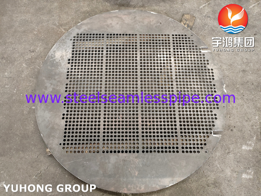 ASTM A266 (ASME SA266) Gr.2 Carbon Steel Baffle Plate Tubesheet for Steam Turbine