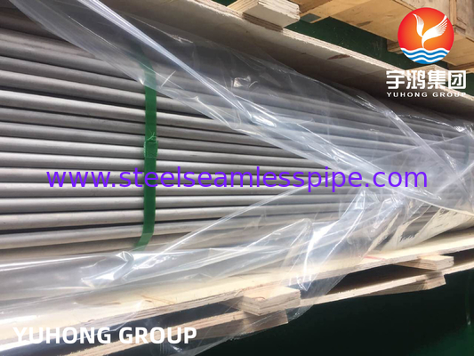 Stainless Steel Seamless Tube ASTM A213 TP321 / TP321H Heat Exchanger Tube 3/4&quot; 16BWG 20FT Cooling ube