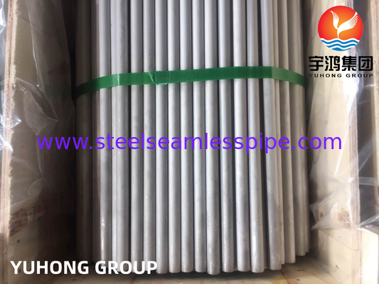 Stainless Steel Seamless Tube ASTM A213 TP321 / TP321H Heat Exchanger Tube 3/4&quot; 16BWG 20FT Cooling ube