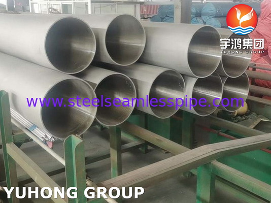 Condenser Large Diameter Steel Pipe / Seamless Tubes And Pipes EN10216-5 Material TP310S ,904L