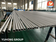 Bright Annealed Stainless Steel Tube ：TP304, TP347, TP316, TP316L, TP316Ti with Cold Press. Plain End with Plastic Cap
