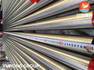 Bright Annealed Stainless Steel Tube ：TP304, TP347, TP316, TP316L, TP316Ti with Cold Press. Plain End with Plastic Cap