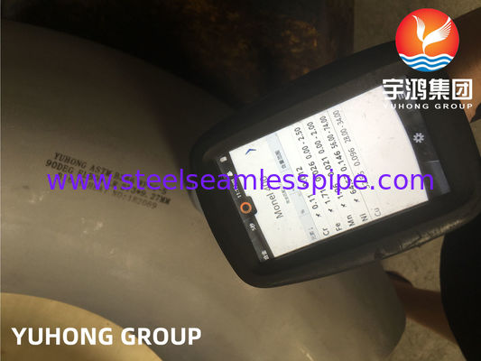 ASTM B366 UNS N04400 , Monel400 Butt Weld Nickel Alloy Steel Pipe Fittings , Elbows , Reducers