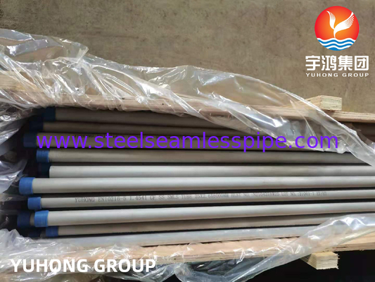 EN 10216-5 1.4541 / AISI 321 Stainless Steel Seamless Tube Heat Exchanger Tube