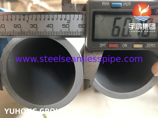 DIN 17458 Seamless Tube Stainless , SS 304 Seamless Pipe 0Cr18Ni12Mo2Ti TP316Ti