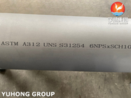 Duplex  Steel Tubes and Pipes A312 Material S31254 S30815 Standard Max 20 Meters Length,Plain Ends