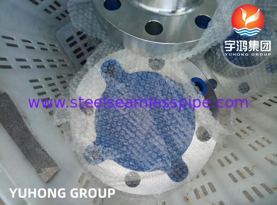 ASTM A182 F347, UNS S34700 Stainless Steel Weld Neck Flange, Raised Face, ASME B16.5