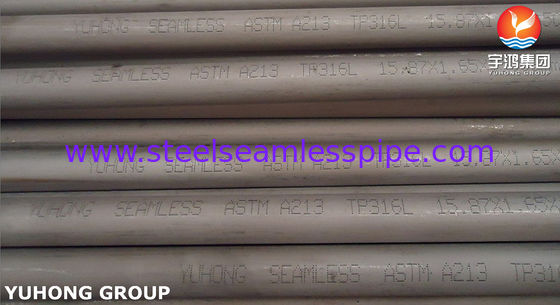 Heat Exchanger Tube Stainless Steel Seamless Tube Durable Pickled Annealed Tube for Cooling System