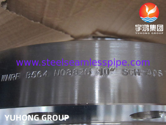 Nickel Alloy Steel Flange B564 Alloy825 Alloy 625 WNRF Flange Diameter Class 150 - 2500 Mechanical Parts