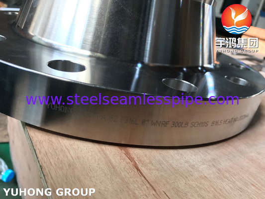 Stainless Steel Flanges ANSI / ASME B16.5 ASTM A182 F316L Weld Neck Flange