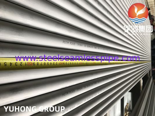Heat Exchanger Tube, ASTM A269 TP304, 1.4301 Stainless Steel Seamless Tube For Heaters