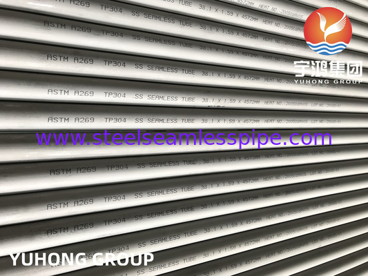 Heat Exchanger Tube, ASTM A269 TP304, 1.4301 Stainless Steel Seamless Tube For Heaters
