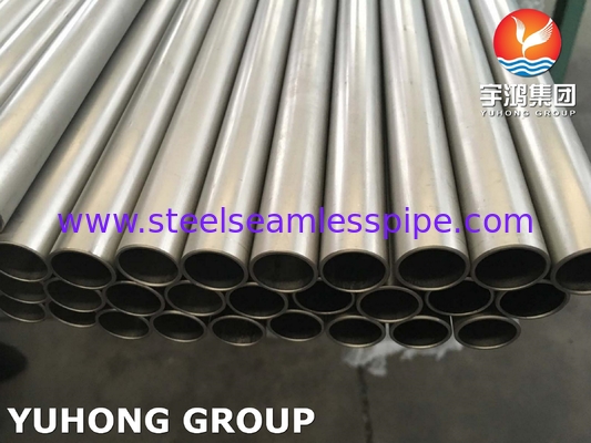 ASME SB338 Seamless Gr7 Titanium Alloy Heat Exchanger Tubes