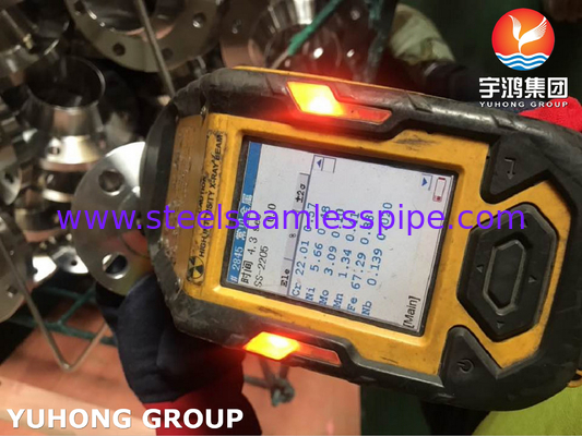 ASTM A182 F60, UNS S32205, 1.4462 Duplex Steel Weld Neck Flange, Rasied Face B16.5