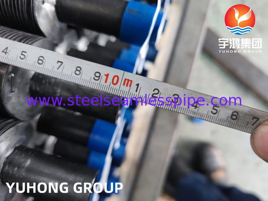 ASTM A179 ALuminium Carbon Steel Embeded Fin Tube For Heat Exchanger and Cooling System