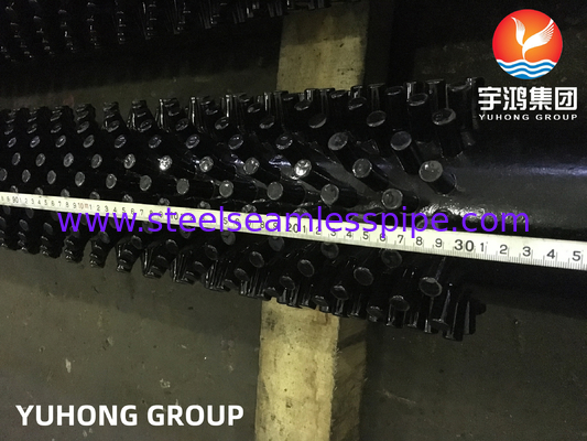 ASTM A335 GR.P9 Carbon Steel Studded Fin Tube For Heat Exchanger