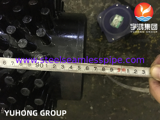 ASTM A335 GR.P9 Carbon Steel Studded Fin Tube For Heat Exchanger