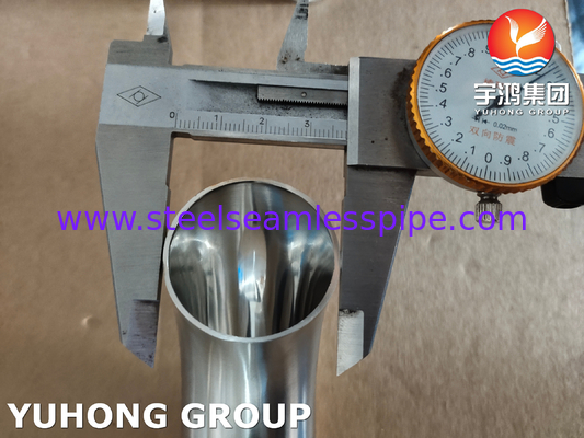 ASTM A403 WP304 Stainless Steel Sanitary Fitting 90 Degree Elbow For Food