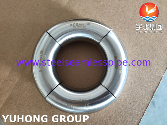 ASTM A403 WP304 Stainless Steel Sanitary Fitting 90 Degree Elbow For Food