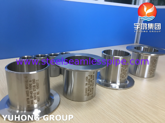 Butt Weld Fittings ASTM A403 WP316L-S Stainless Steel Type A Stub End MSS SP-43