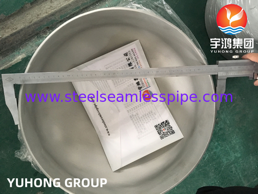 SS Butt Weld Fittings ASTM A403 WP304 CAP ASME B16.9  Petrochemicals Application