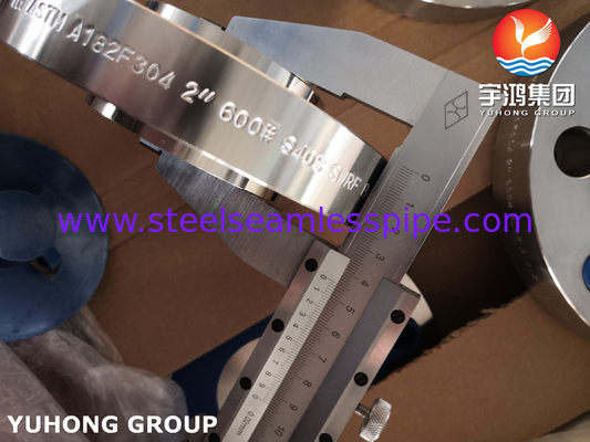 ANSI B16.5 SWRF Flange ASTM A182 F304 Stainless Steel Socket Weld Flanges