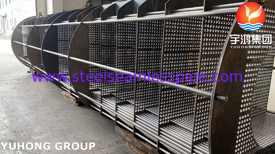 Heat Exchanger Tube Bundle , Stainless Steel Heat Exchanger Tube and Tubesheet