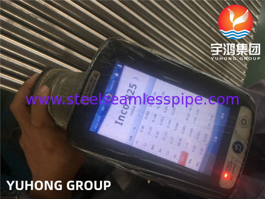 ASTM B163 Nickel Alloy Incoloy 800 800H 800HT 825 UNS N08825 Welded Seamless Tube Heat Exchanger Tube