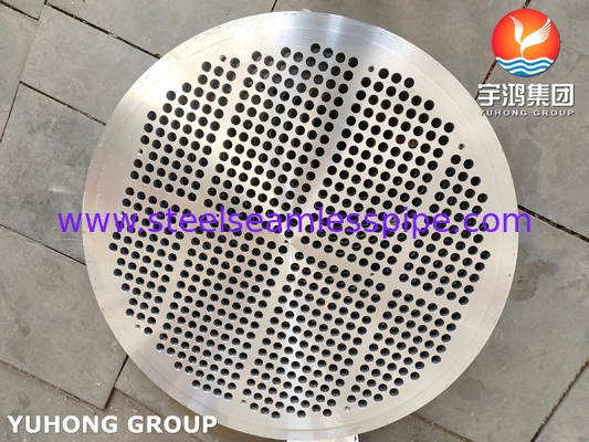 Customized Tubesheet SA266 GR.2 CS Forged Type For Heat Exchanger